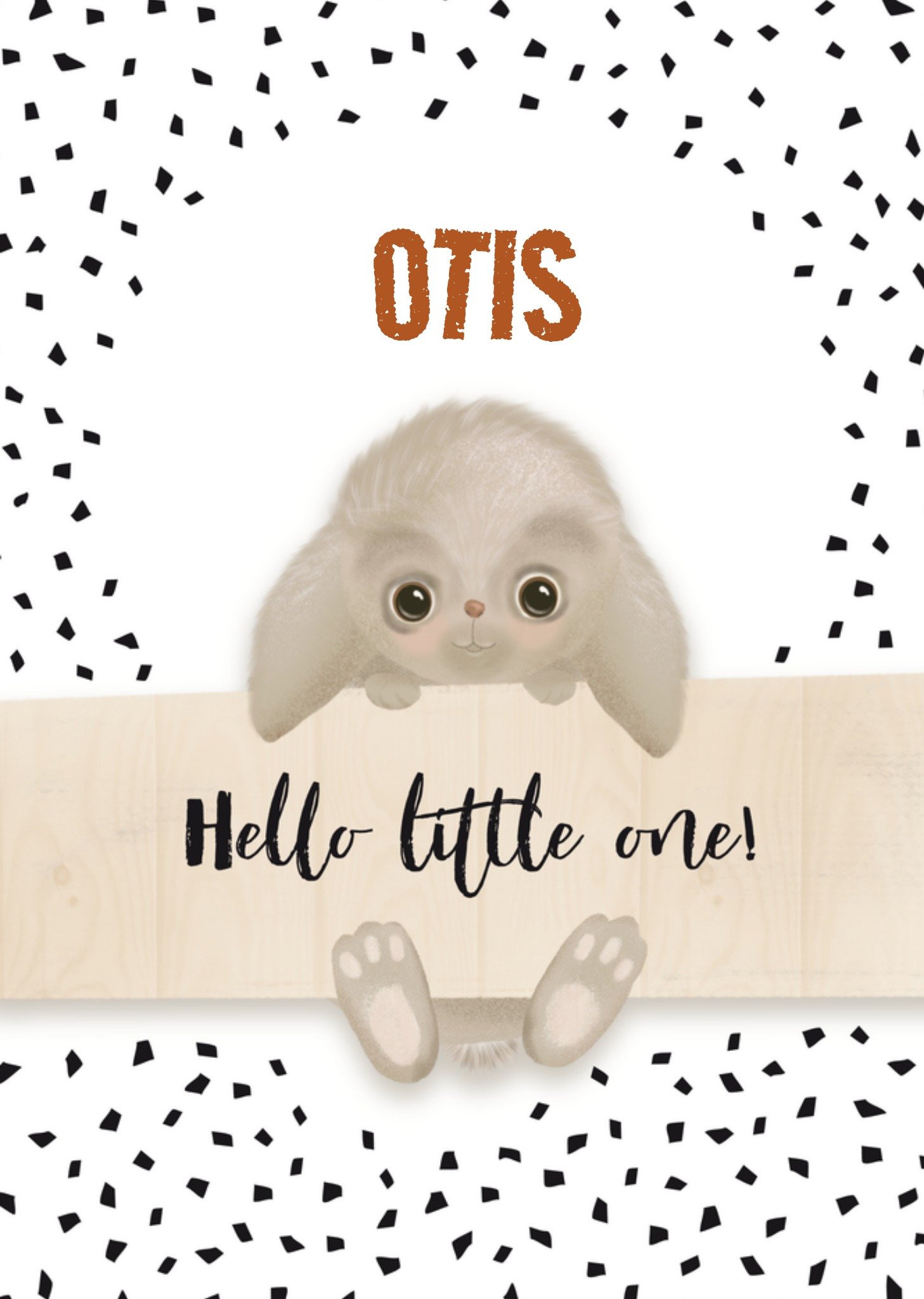 Geboortekaart Jongen Kaart Tsjip