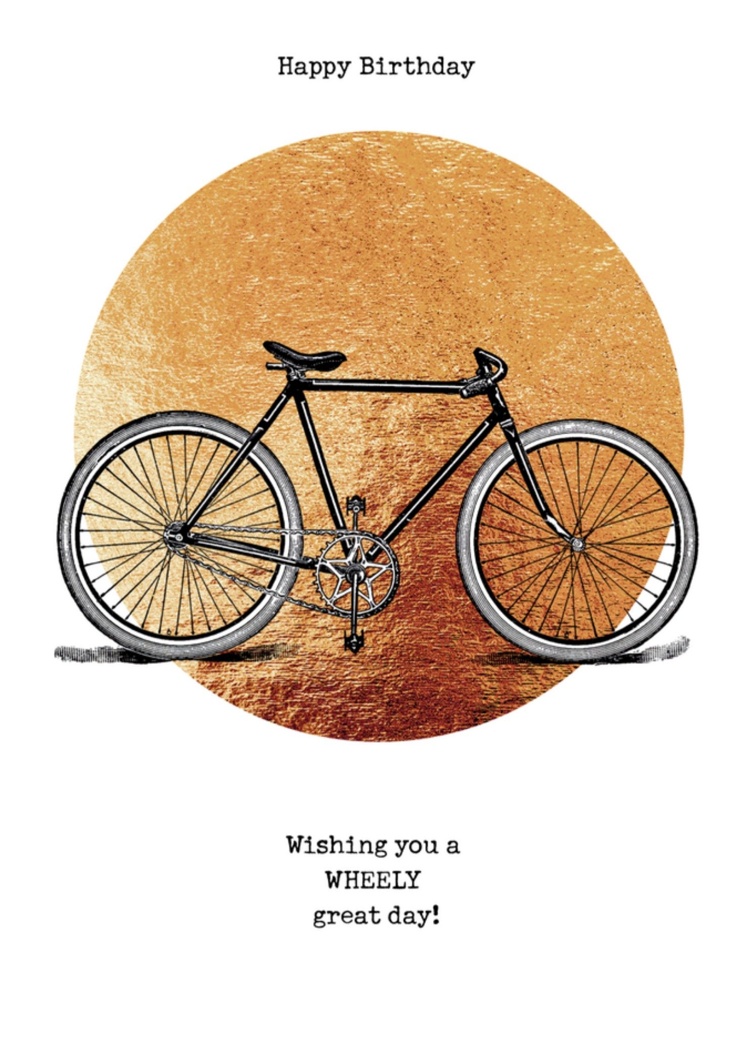 Verjaardagskaart Wheely great day! Kaart Bright Spot