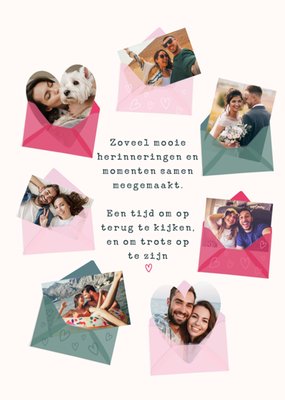 Greetz | Jubileum kaart | Zoveel Mooie Herinneringen En Momenten | Aanpasbare fotos