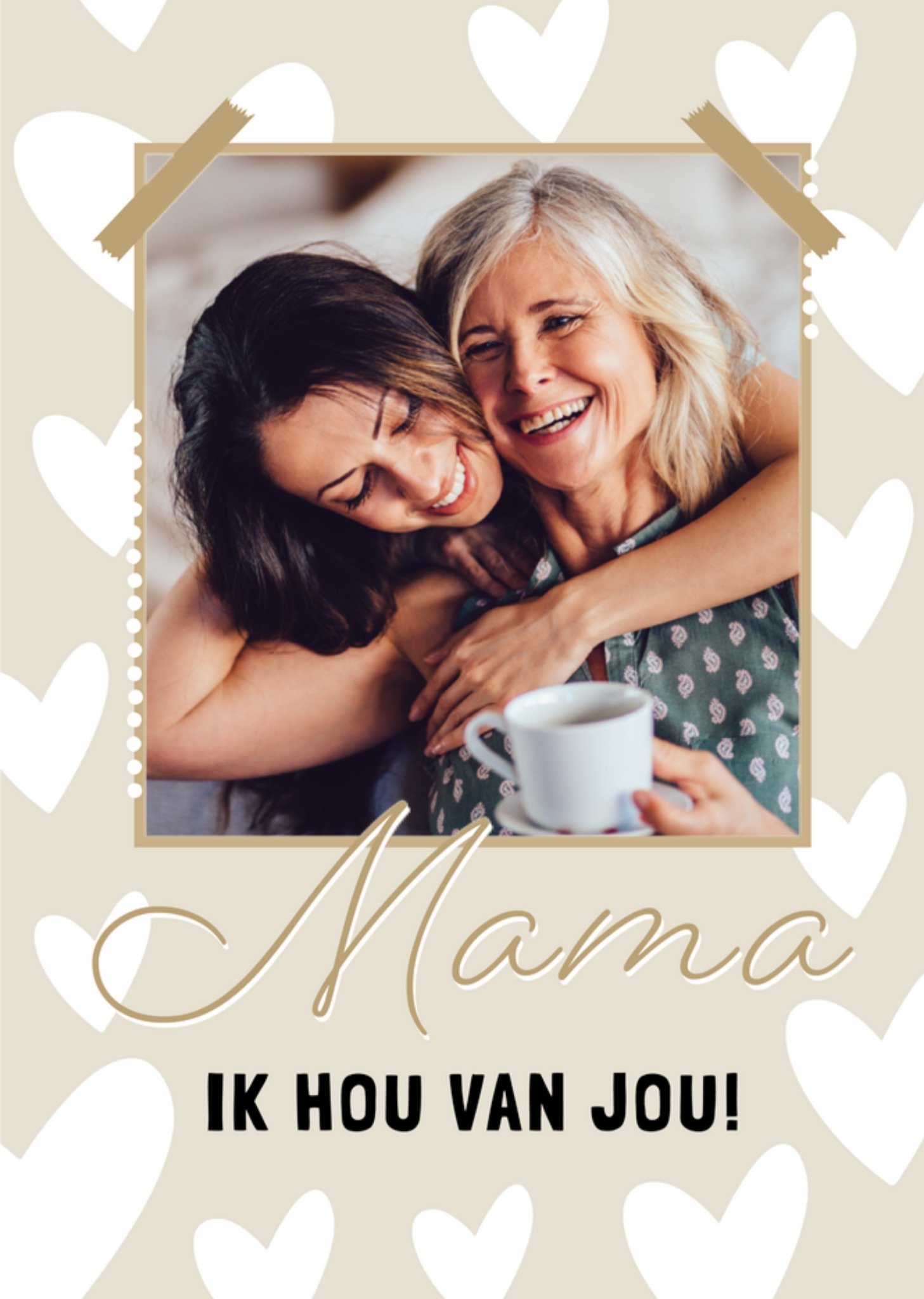 Greetz Vaderdagkaart Mama Standard Card