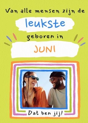 Greetz | Verjaardagskaart | Geboren in juni