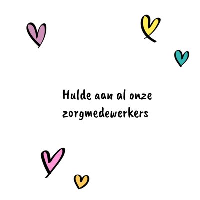 Bedankt kaart | Zorgverlener | Greetz