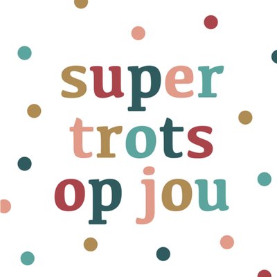 Papercute | Geslaagdkaart | Super trots op jou
