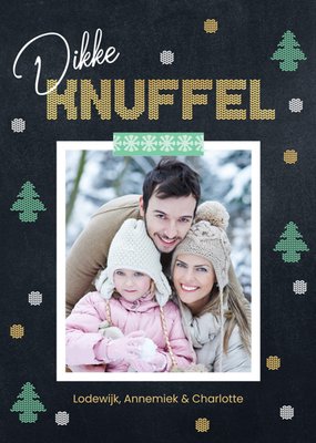 Luckz | Kerstkaart | foto en naam