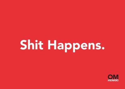 Omdenken | Denken aan kaart | Shit Happens