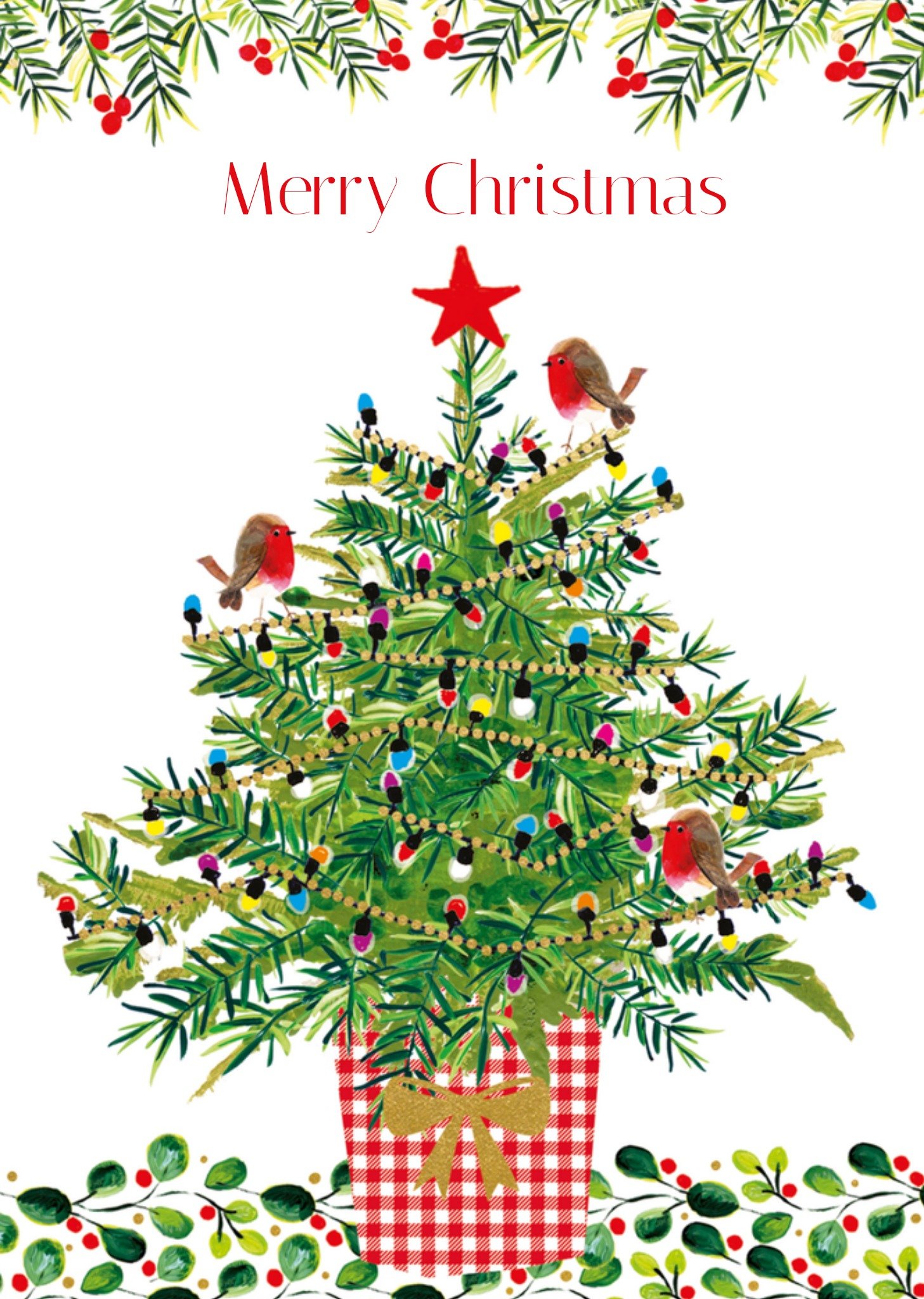 Kerst Kerstboom Vogel TMS