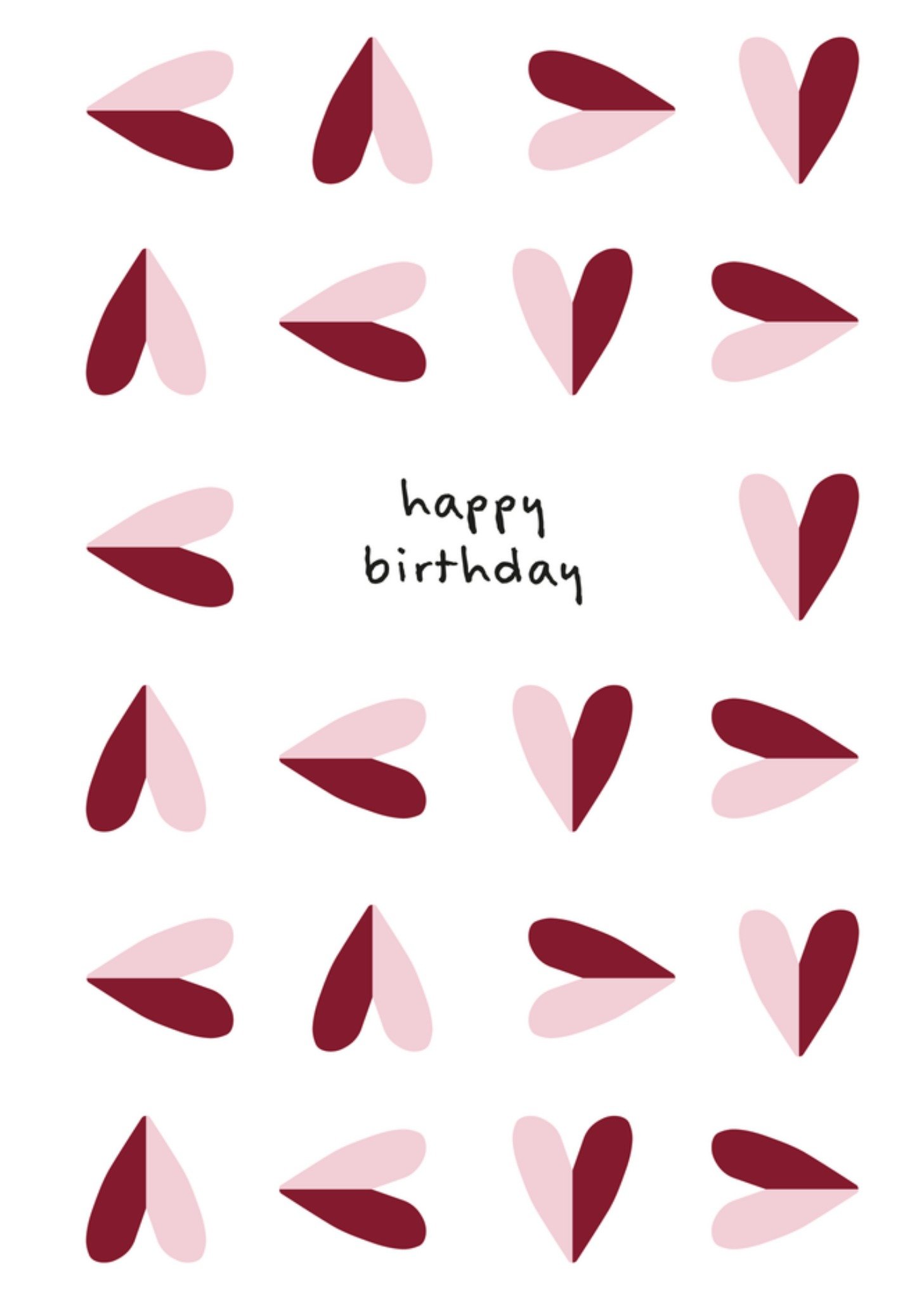 Zusss Verjaardagskaart happy Birthday Standard Card