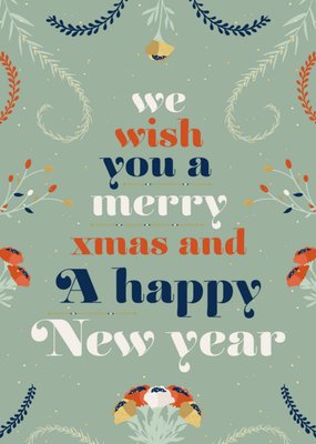 Greetz | Kerst | Bloemen | Groen