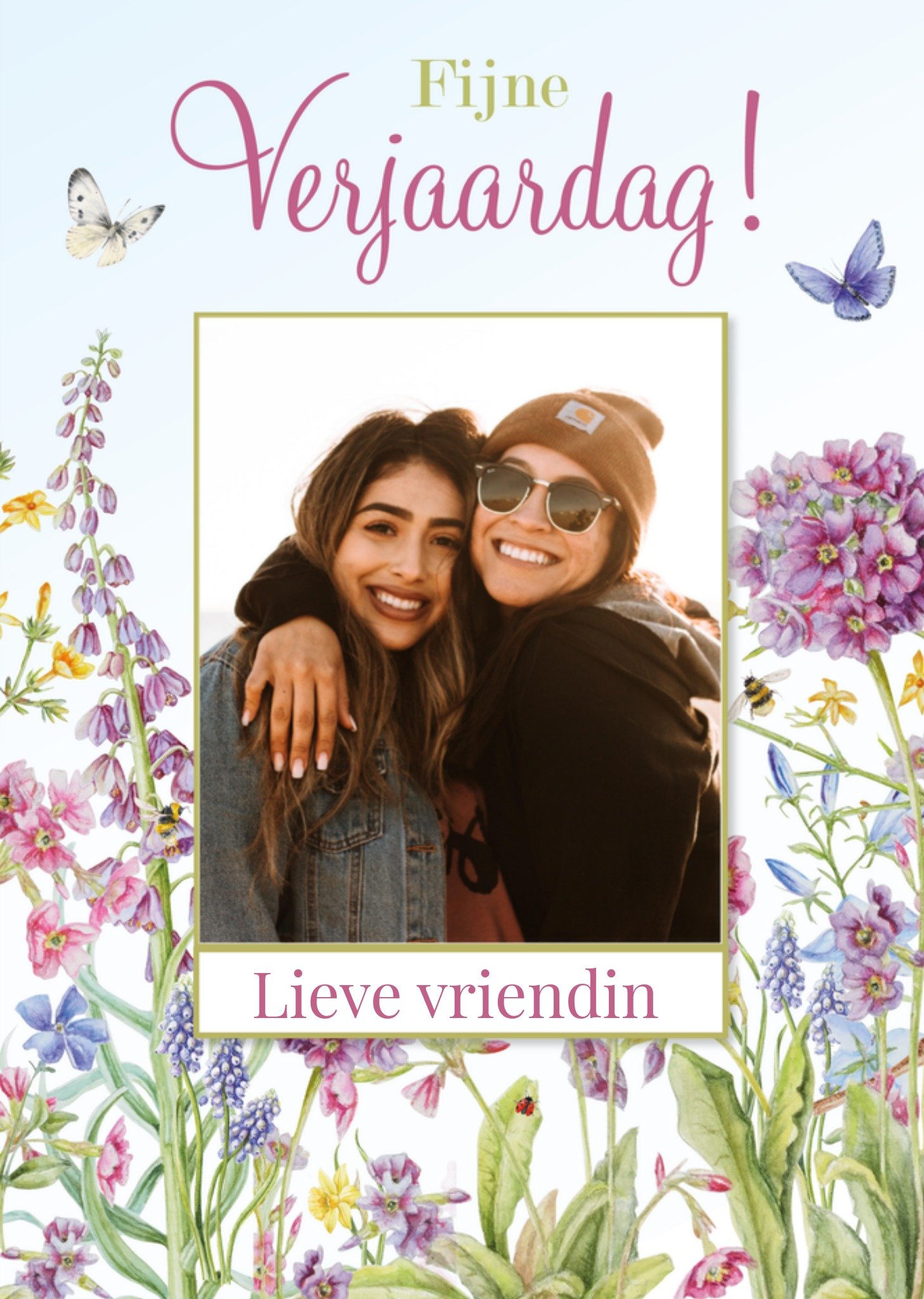 Verjaardagskaart Lieve vriendin Kaart Janneke Brinkman