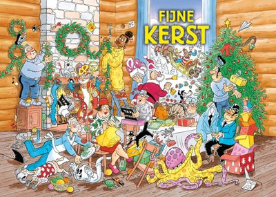 Jan van Haasteren  | Kerstkaart | Fijne Kerst