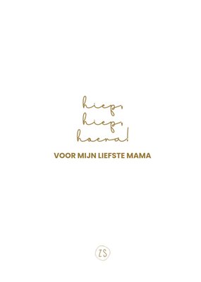 Zusss | Verjaardagskaart | Liefste Mama