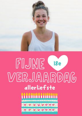 Angela Chick | Verjaardagskaat | 18 jaar