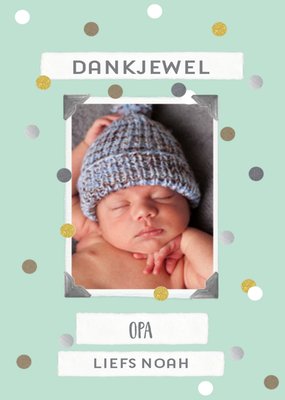 Greetz | Bedankkaart | fotokaart met naam
