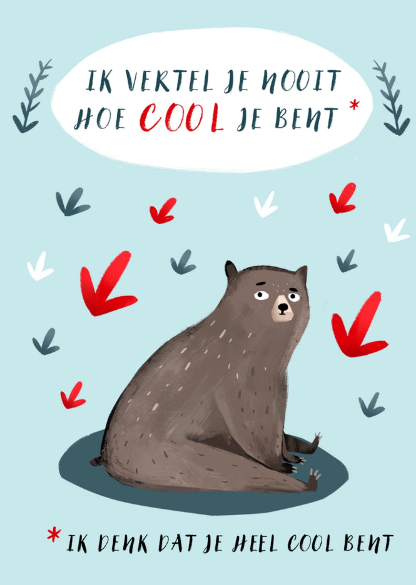 Greetz Verjaardag Beer Stoer Standard Card
