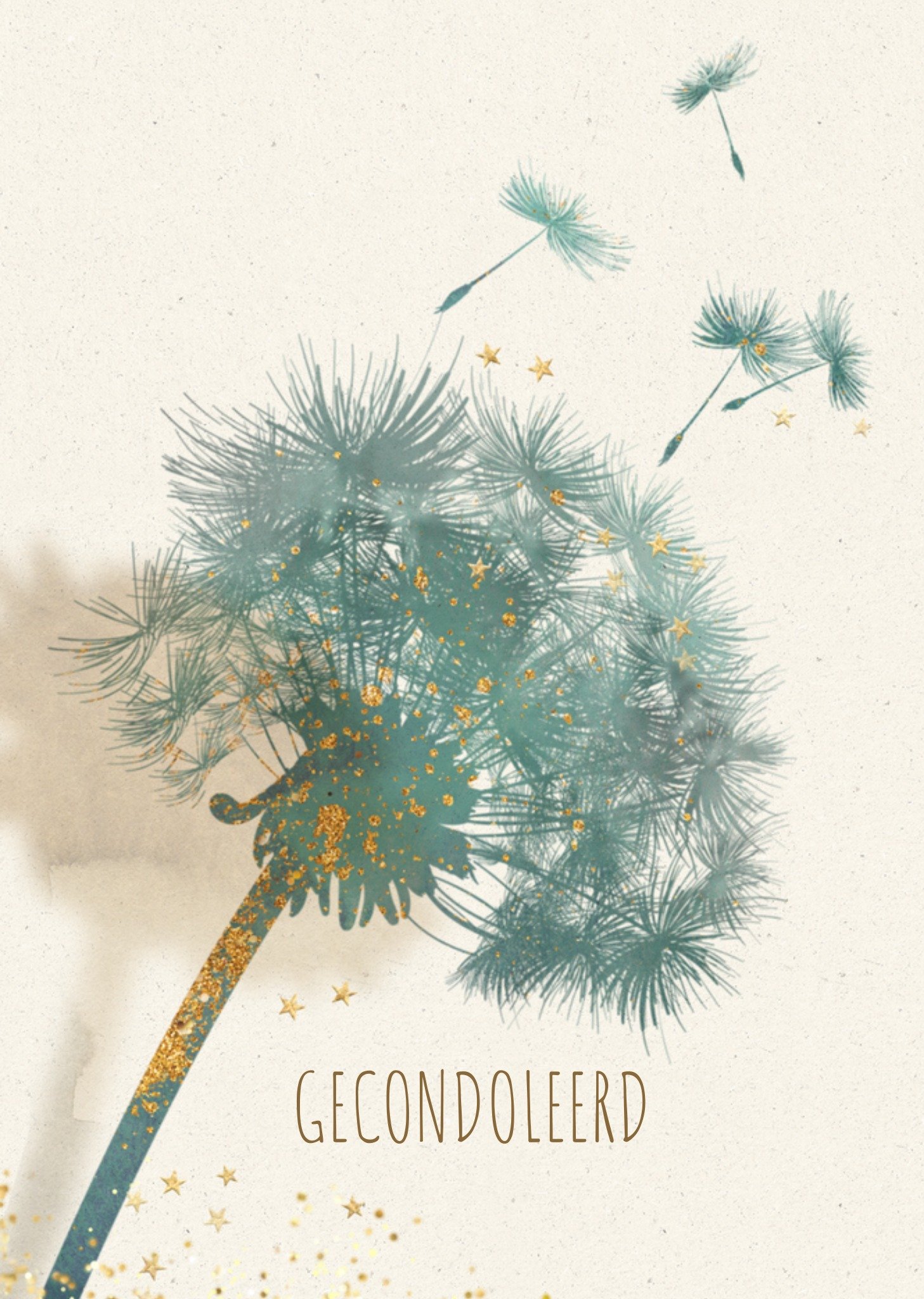 Condoleancekaart Gecondoleerd Kaart Luckz