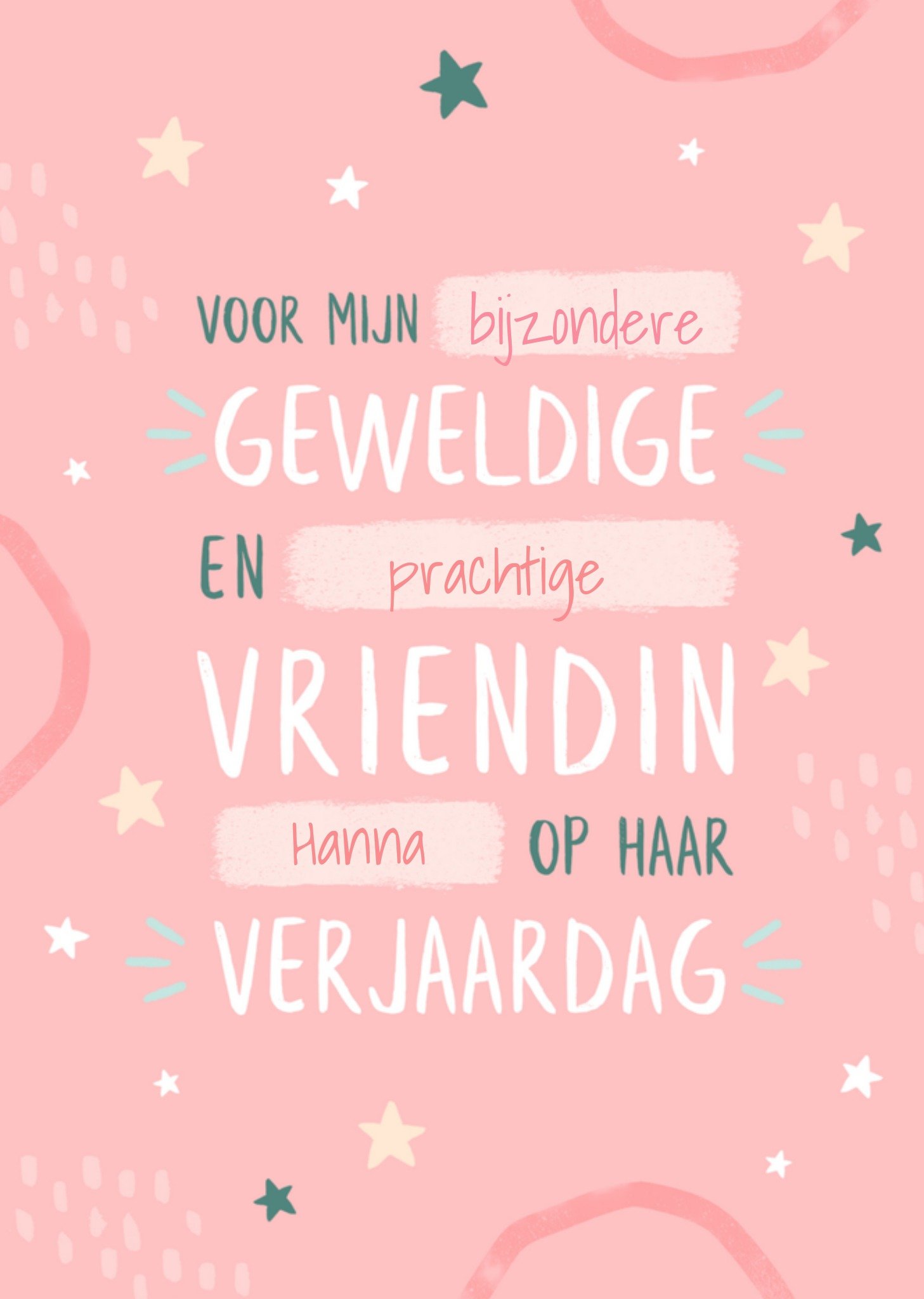 Verjaardagskaart vriendin Kaart Studio Sundae