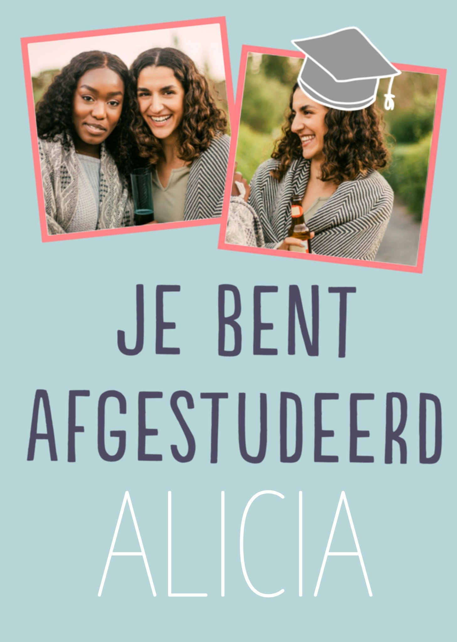 Geslaagd kaart afgestudeerd Kaart Greetz