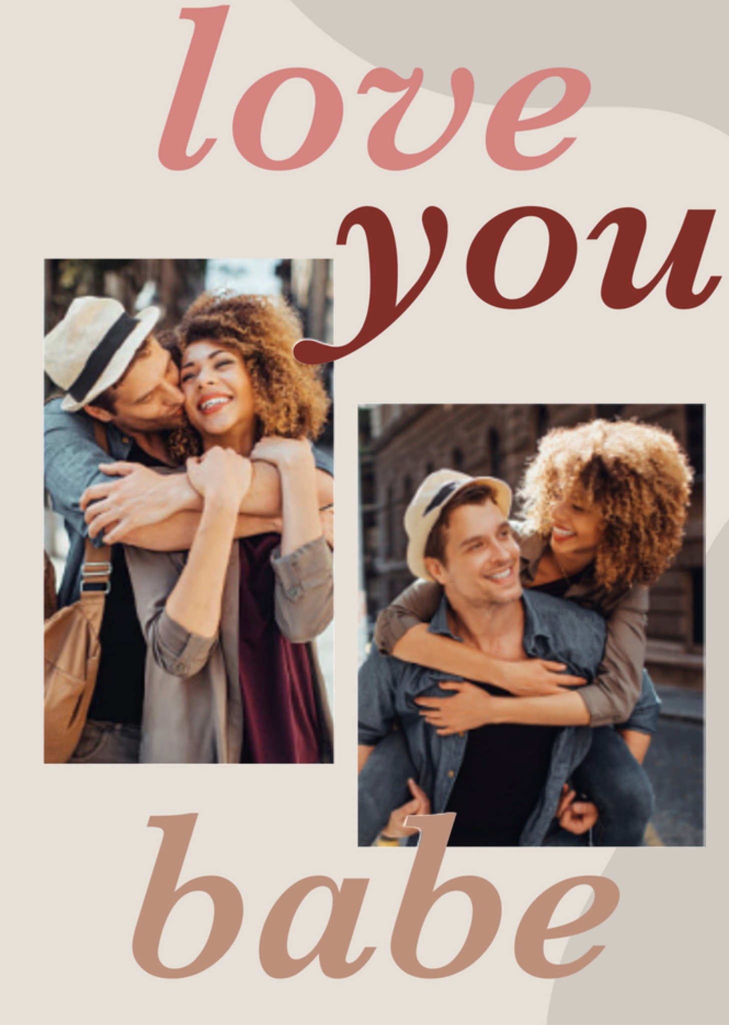 Valentijnskaart fotokaart babe Kaart Greetz