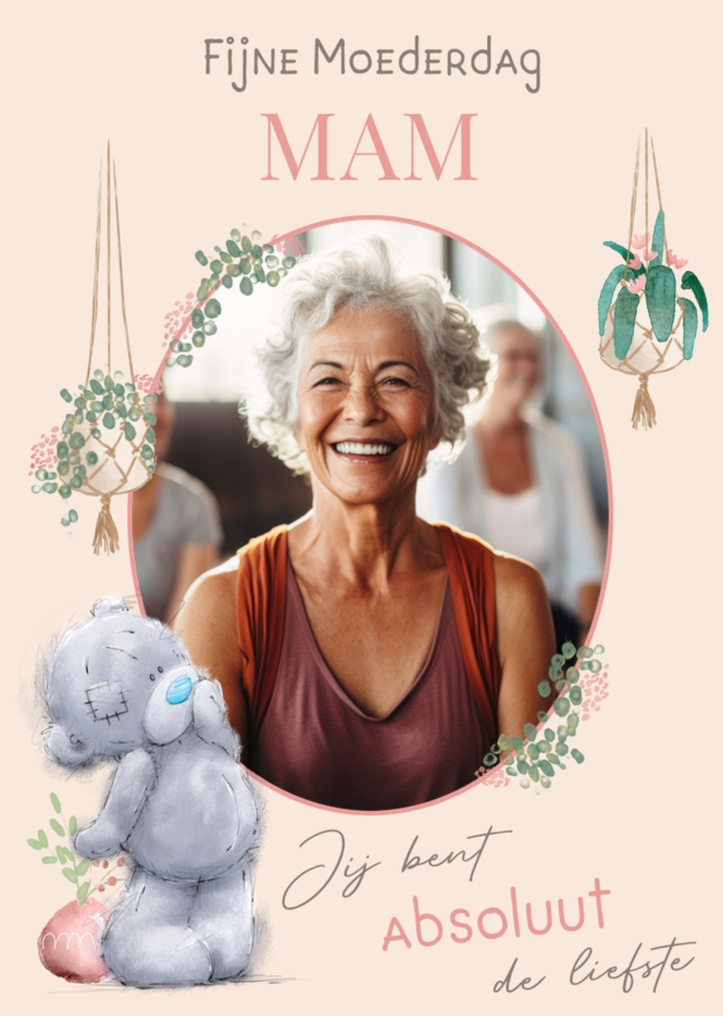 Moederdagkaart Tatty Teddy Jij bent absoluut de liefste Kaart Me to You