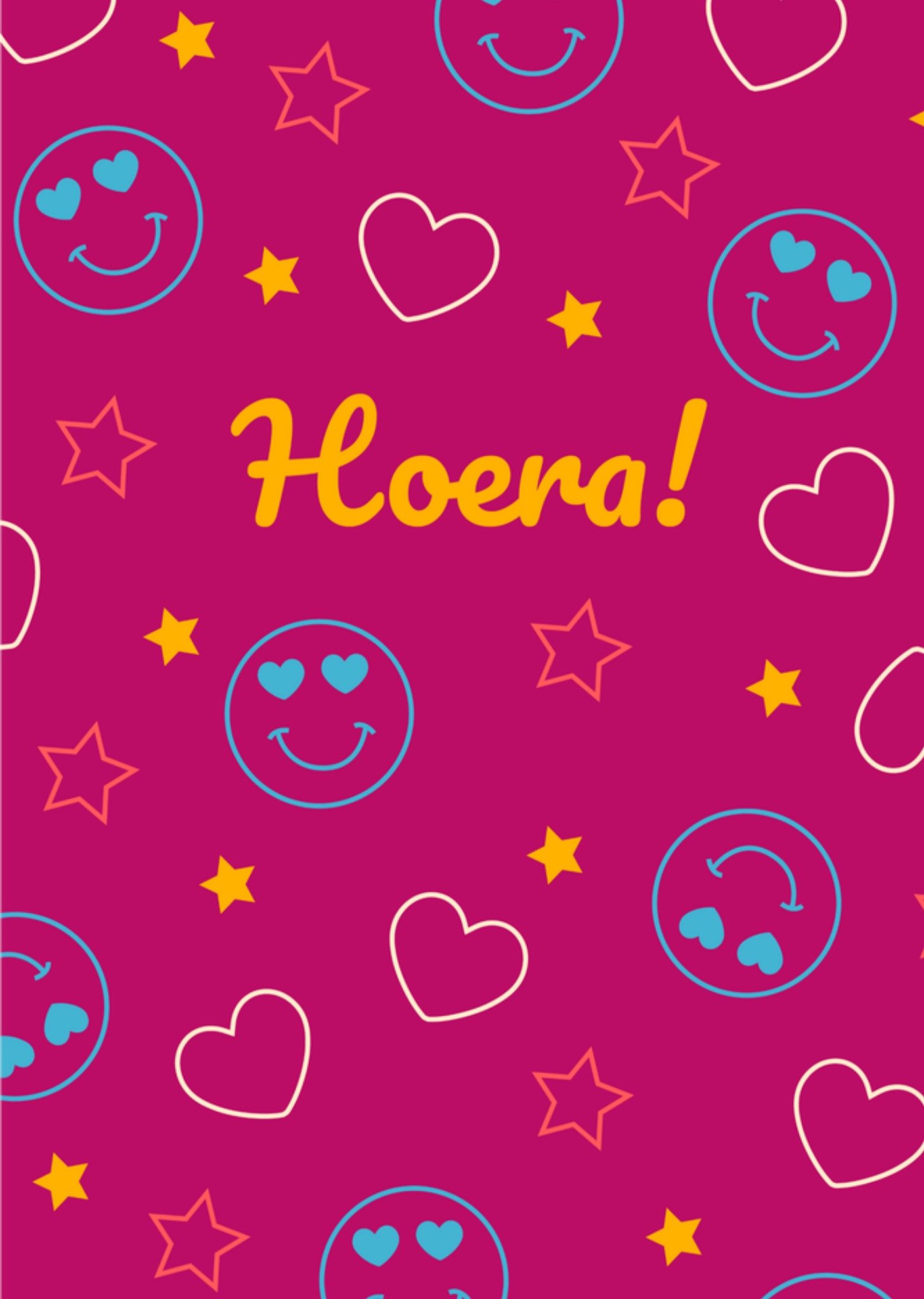 Verjaardagskaart Harten Kaart Greetz