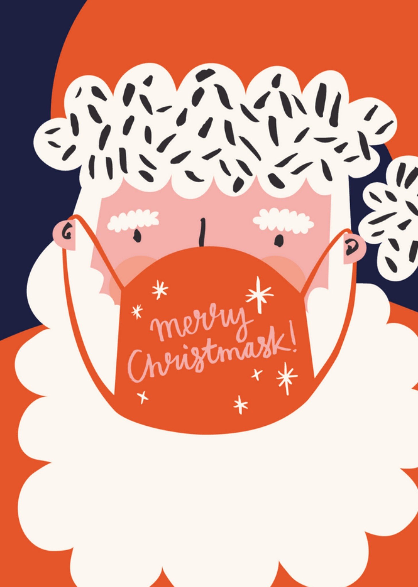 Kerstkaart Kerstman Corona Rumble Cards