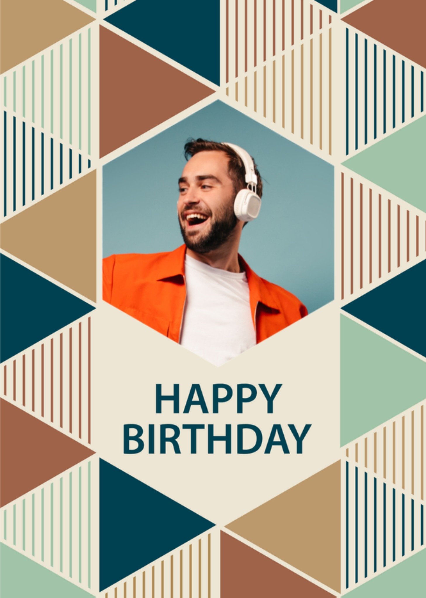 Verjaardagskaart Happy Birthday Met foto Kaart Papercute