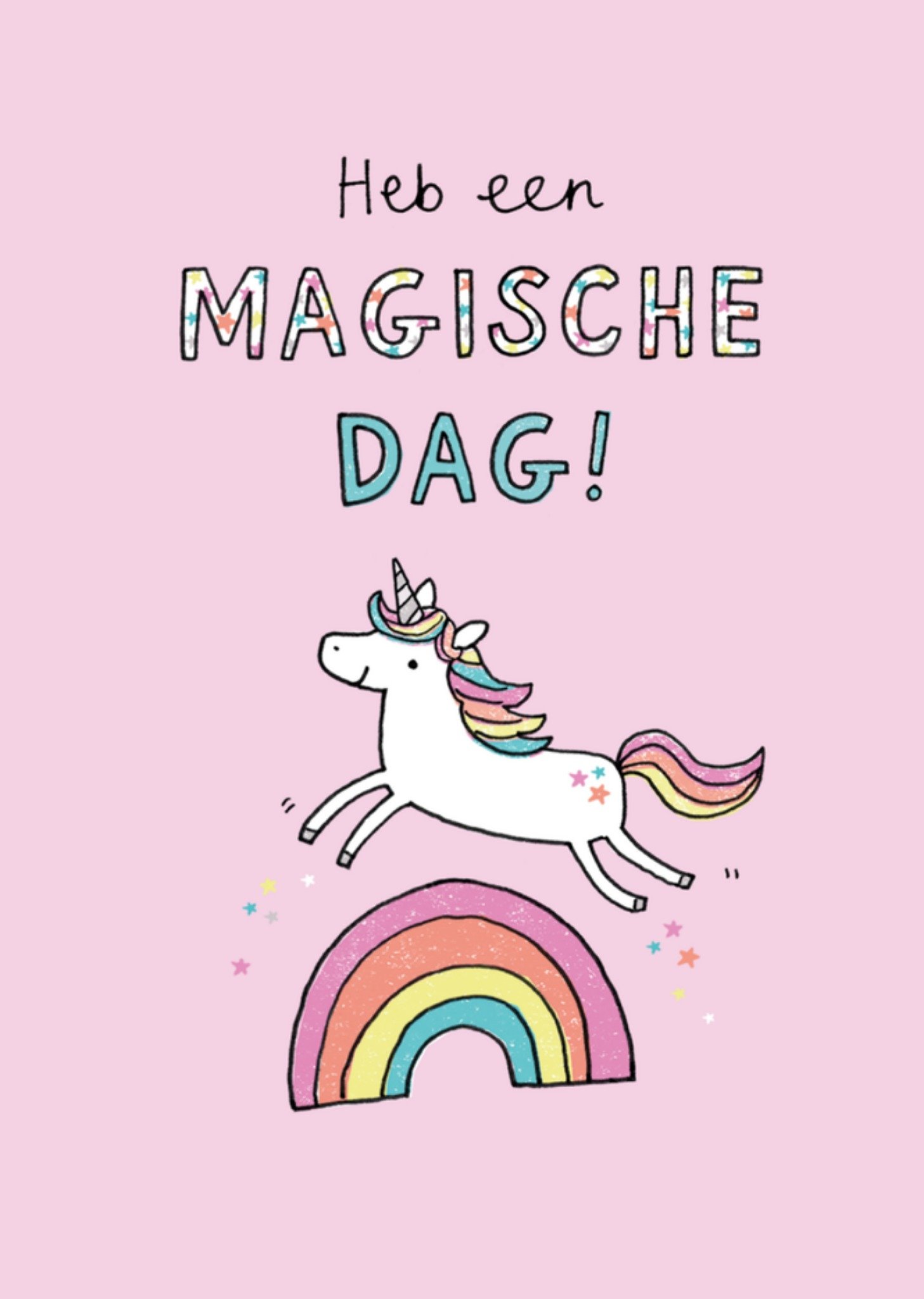 Verjaardagskaart eenhoorn Kaart Jenny Seddon