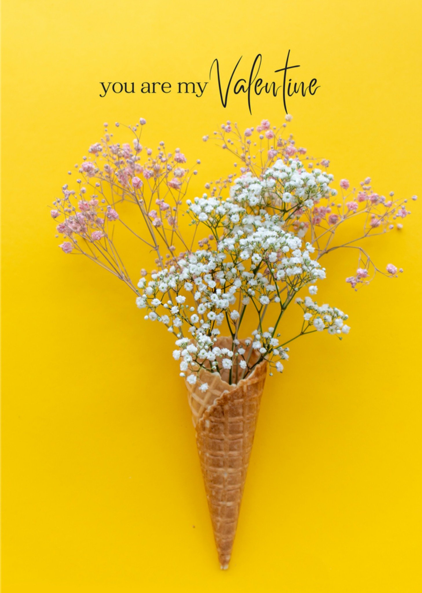 Valentijnskaart Ijshoorn My valentine Kaart Photoflash