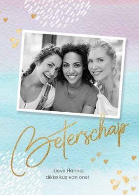 Luckz | Beterschapskaart | Beterschap, dikke kus van ons