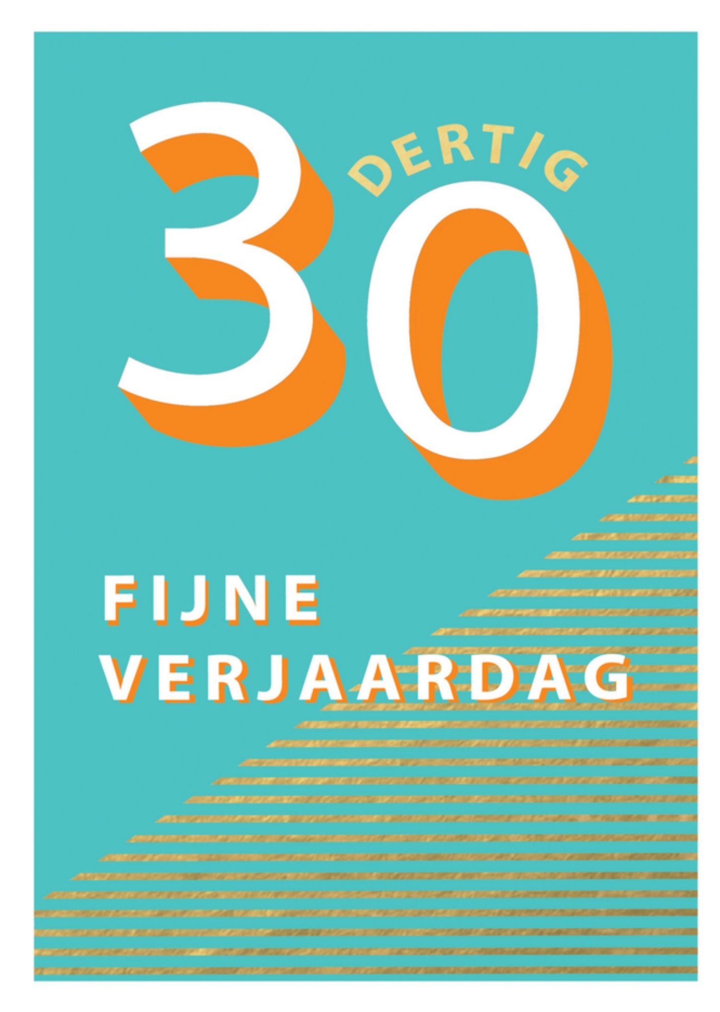 Abacus Verjaardagskaart dertig Kaart Abacus Cards