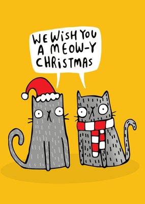 Katie Abey Design | Kerstkaart | grappig | Kat
