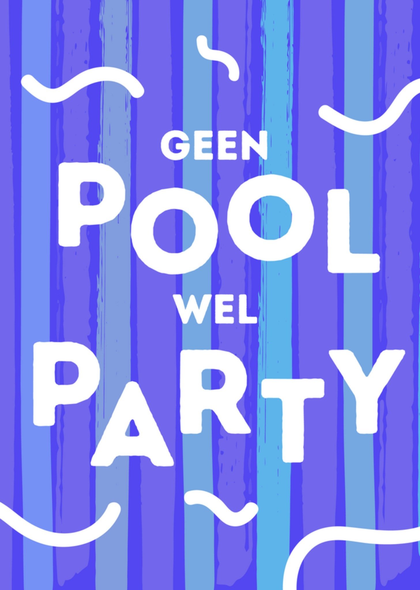 Uitnodiging tuinfeest feestje Greetz