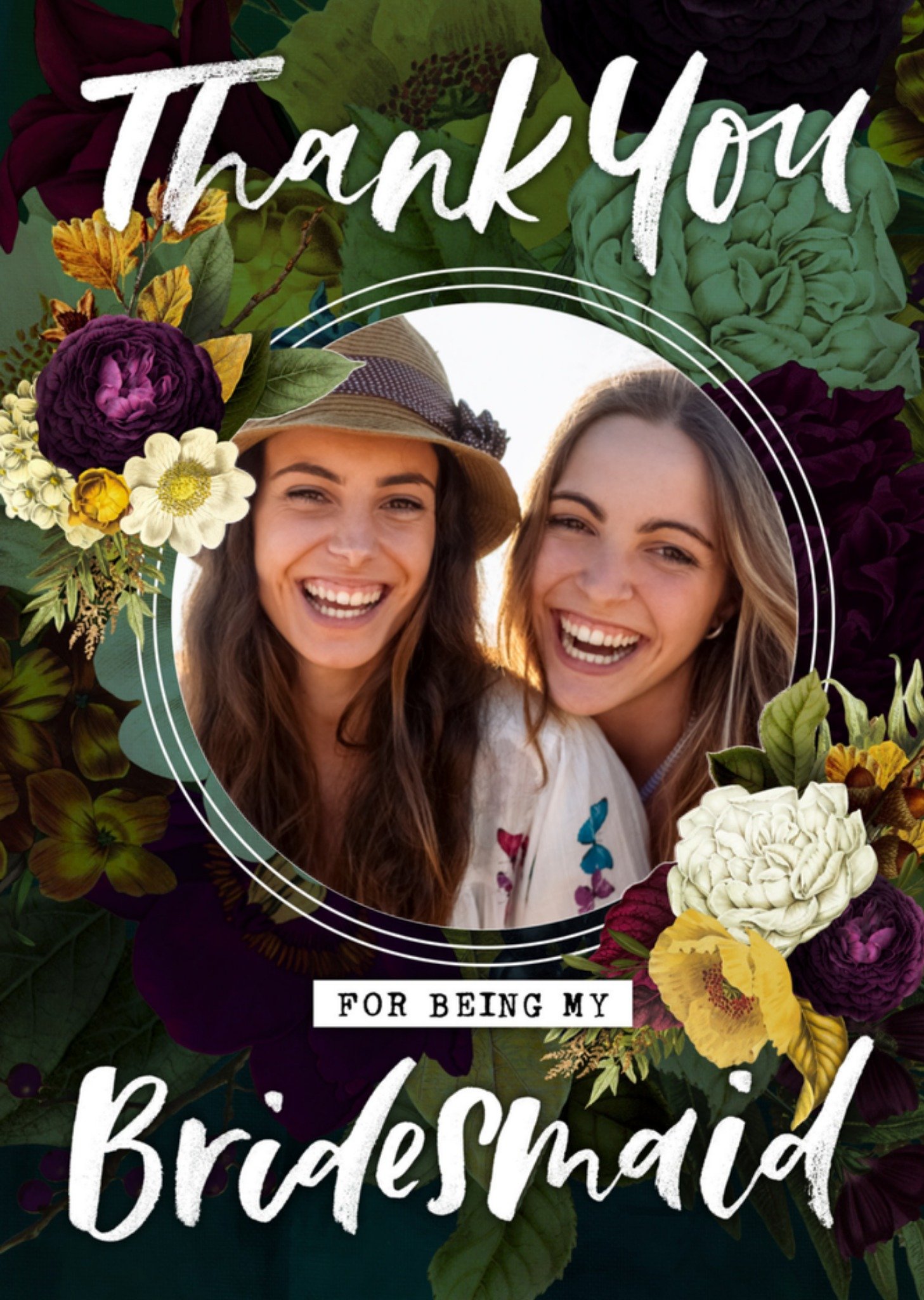 Letters by Julia Huwelijkskaart foto Kaart Letters By Julia