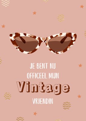 Greetz | Verjaardagskaart | Mijn vintage vriendin