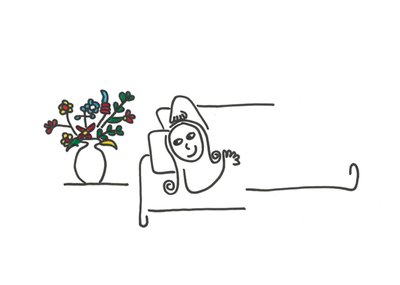Eva Gans | Beterschapskaart | Bloemen | Voor haar
