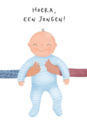 Tsjip | Geboortekaart | Hoera een jongen