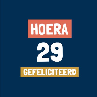 Greetz | Verjaardagskaart | Typografie | Aanpasbare leeftijd