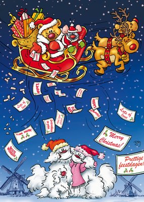 Doodles | Kerstkaart | Prettige feestdagen