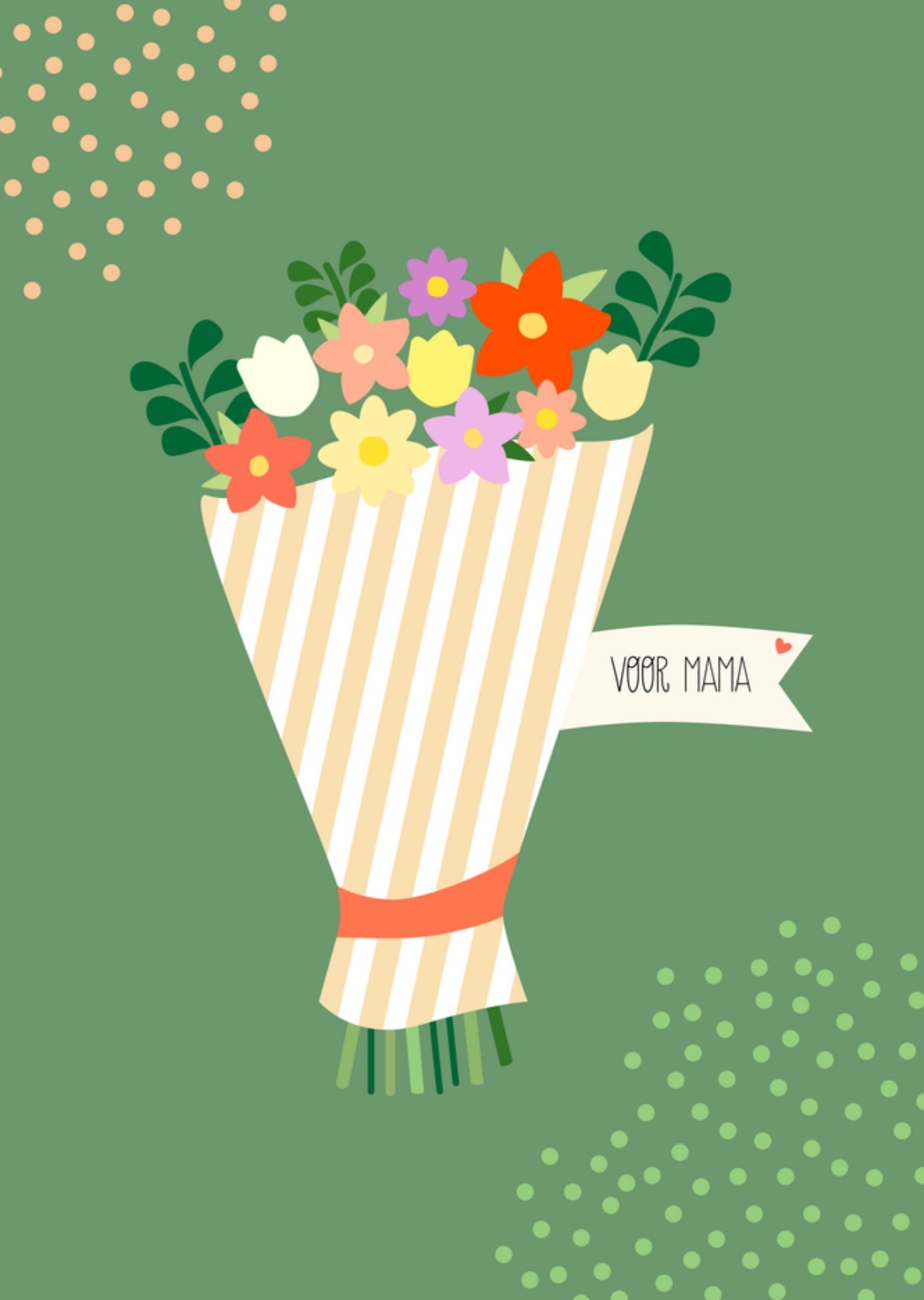 Felicitatiekaart Bloemen Illustratie Kaart Greetz