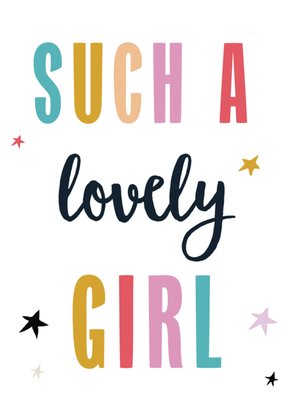 Greetz | Geboortekaart | lovely girl