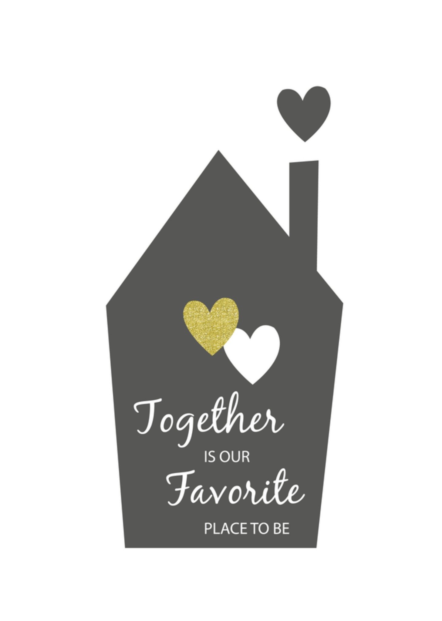 Nieuwe woning kaart met huisje Kaart Tsjip