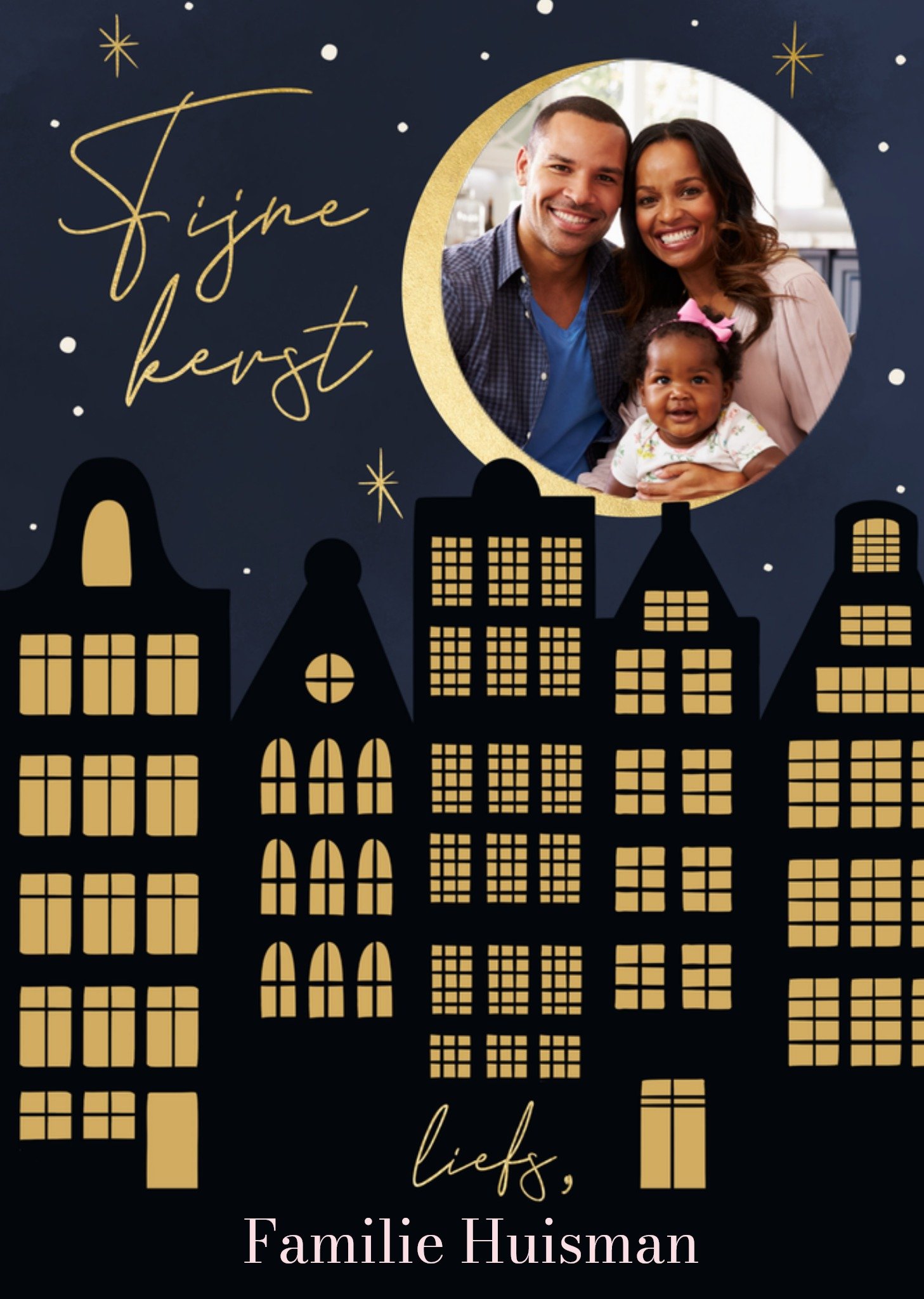 Kerstkaart Fijne Kerst Greetz