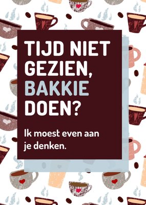 Love Repeat | Denken aan kaart | koffie