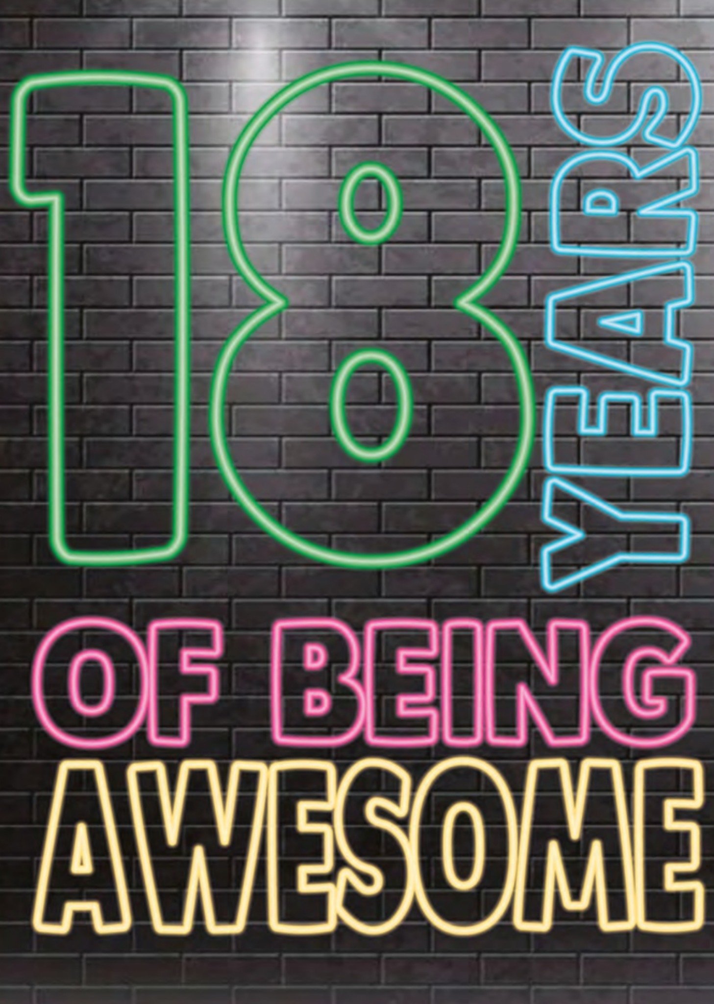 Cheeky Chops Verjaardag 18 Kaart Cheeky chops