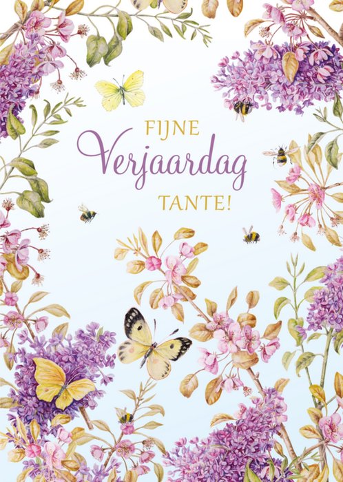 Janneke Brinkman | Verjaardagskaart | Tante