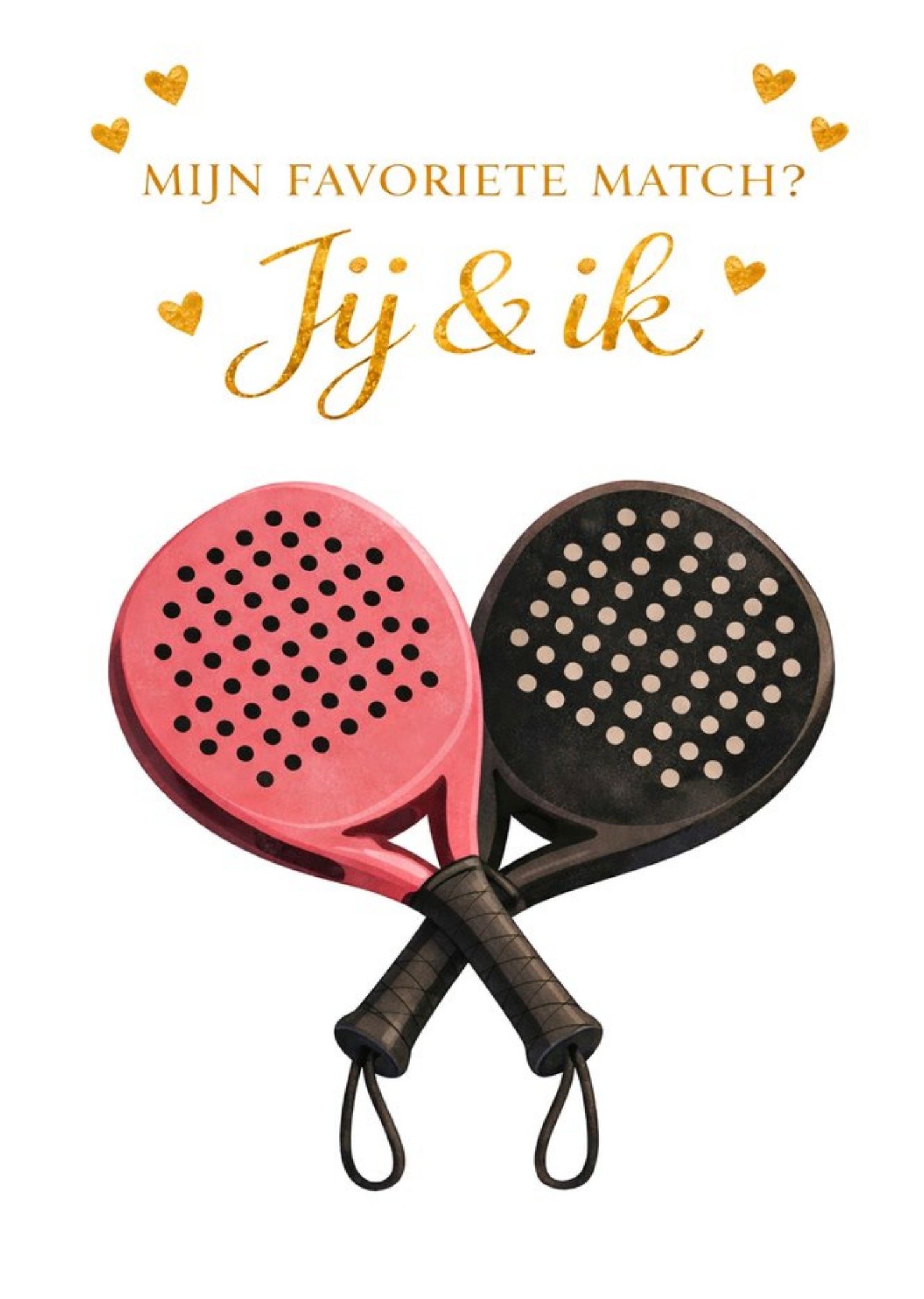 Valentijnskaart Mijn favoriete match Kaart Greetz