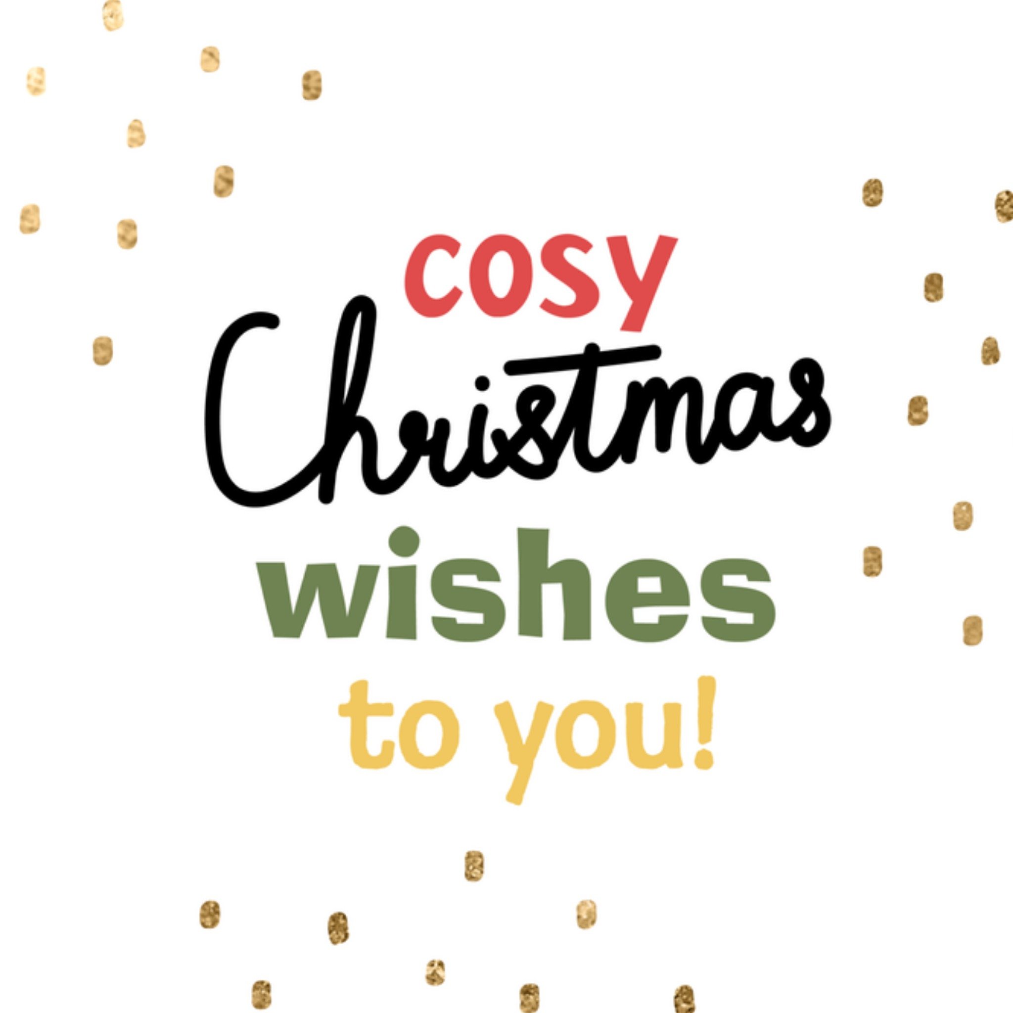 Greetz Kerst Tekst Vrolijk Vierkant