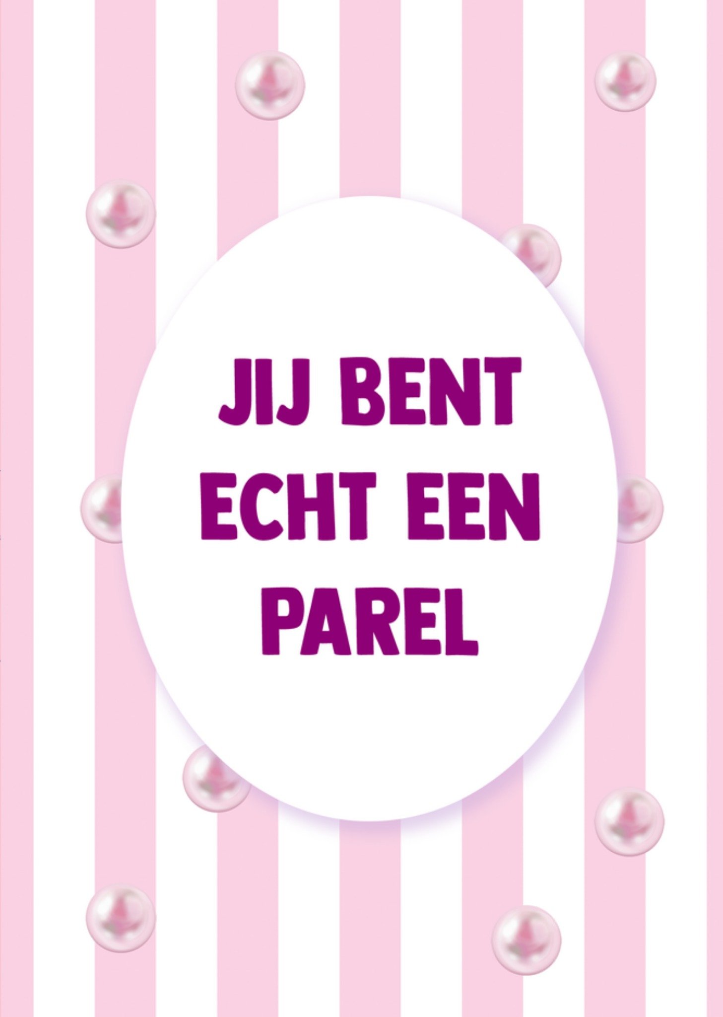 Denken aan kaart Jij bent echt een parel Kaart Greetz