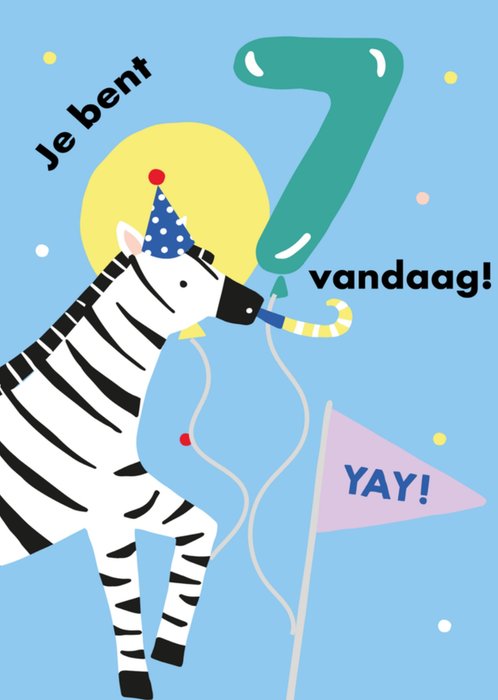 Greetz | Verjaardagskaart | zebra