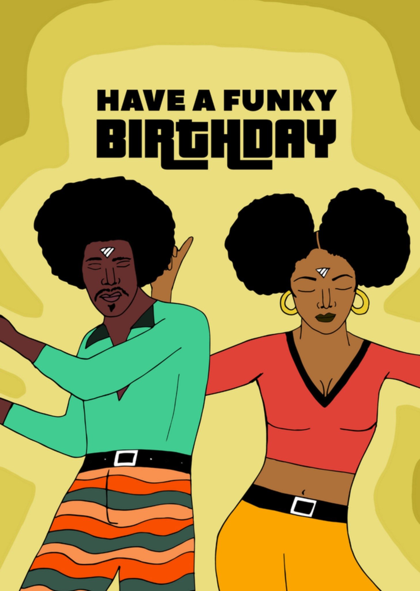 Verjaardagskaart illustratie Kaart Pearl Ivy